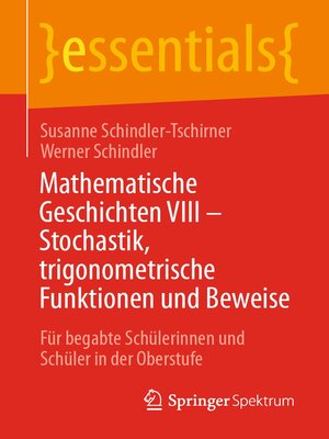 cover image of Mathematische Geschichten VIII – Stochastik, trigonometrische Funktionen und Beweise